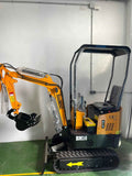 Mini Excavadora Segunda Mano Giratoria 1000 Kg JPC Motor Koop de 1 Cilindro Con Enfriador de Aceite
