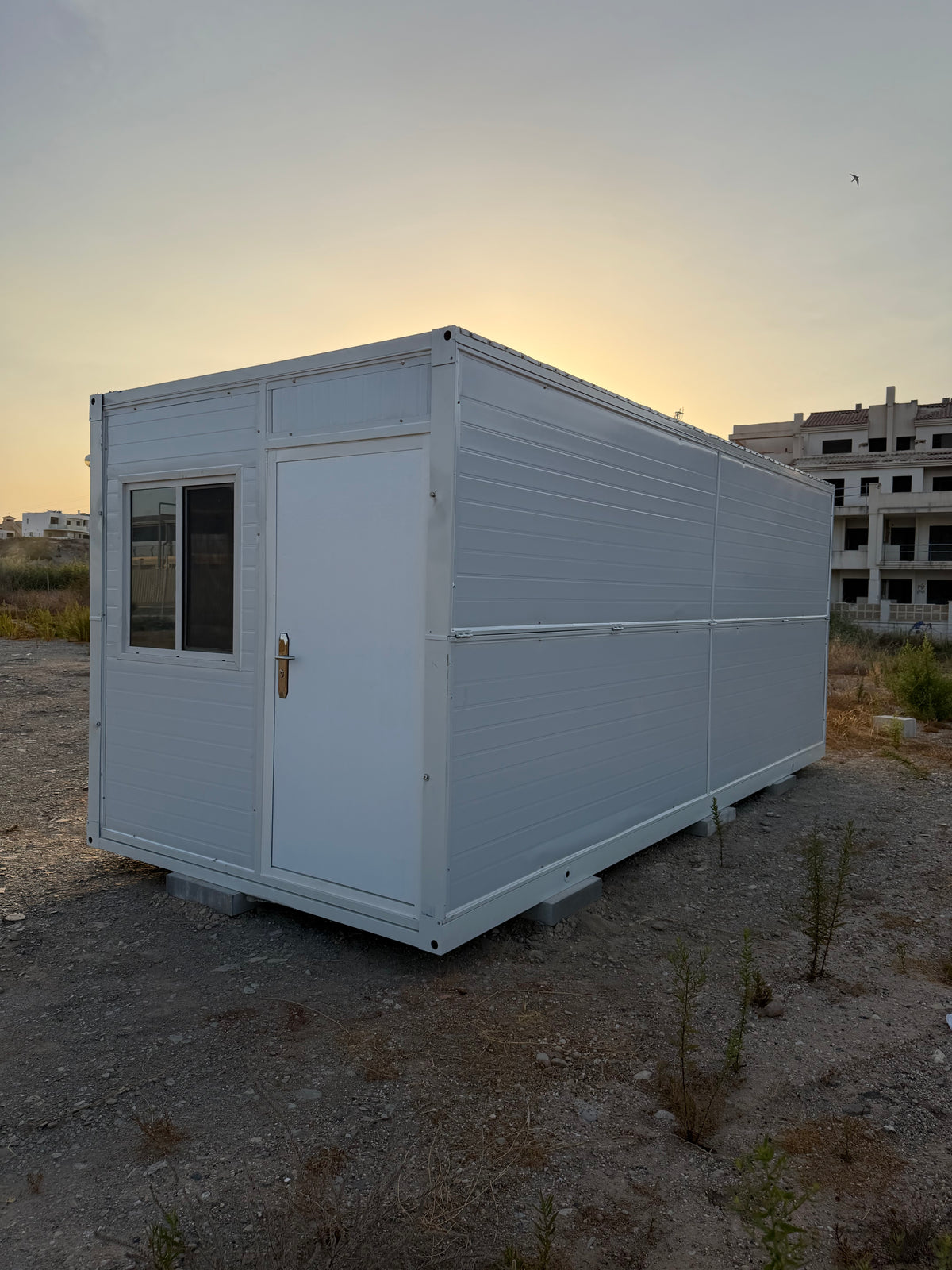 Caseta de Obra Plegable Modulo Prefabricado
