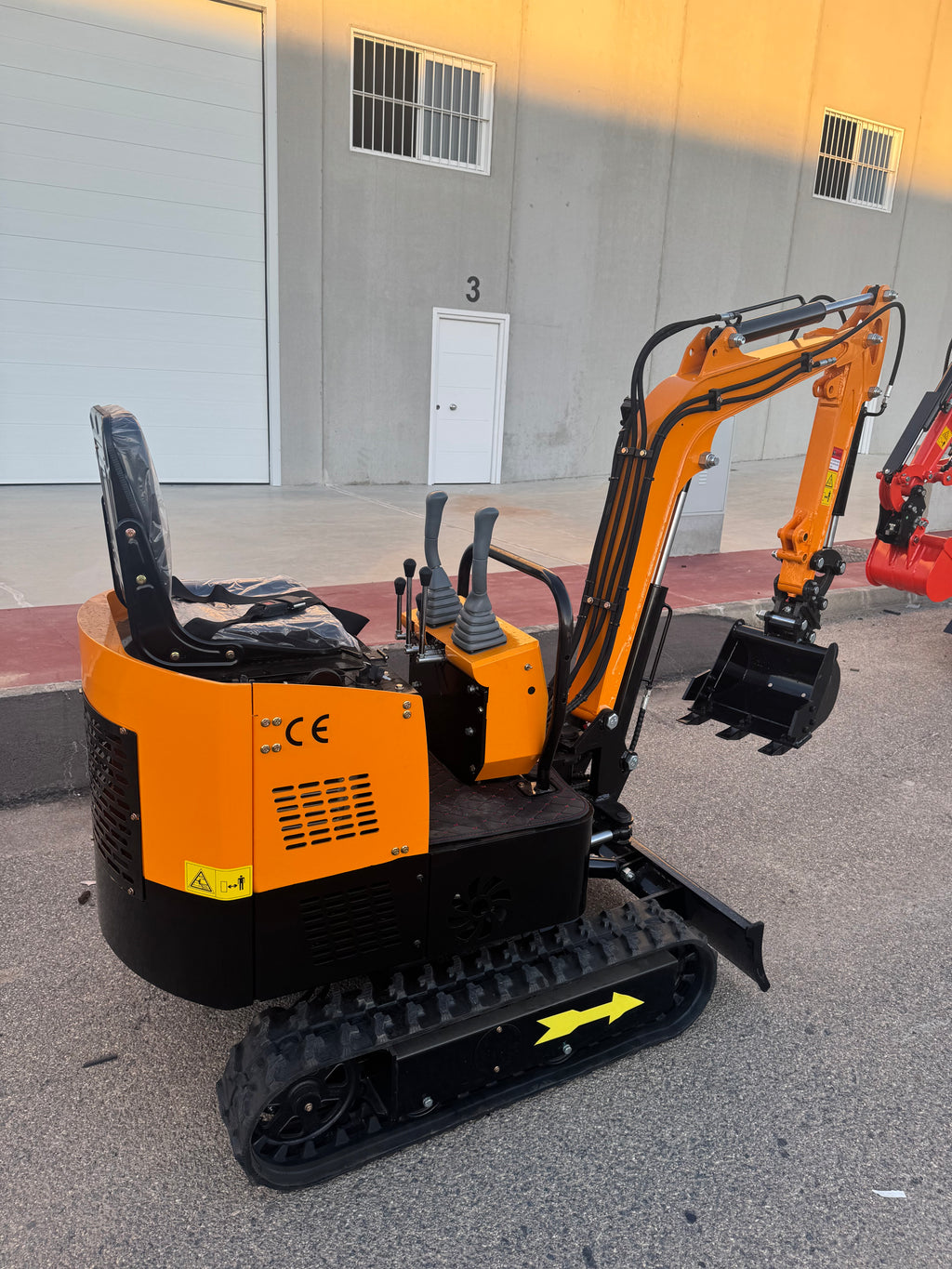 Mini Excavadora Nueva Giratoria 1000 Kg JPC Motor Koop de 1 Cilindro Con Enfriador de Aceite