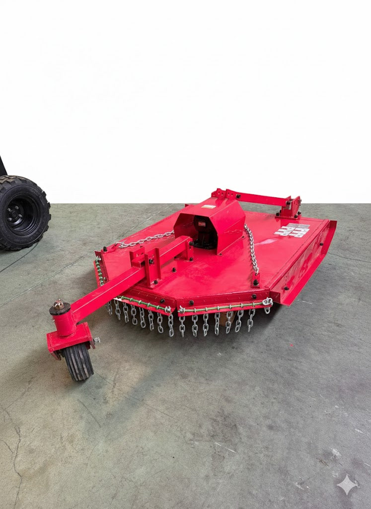 Desbrozadora trituradora de cuchillas  reforzada para tractor 120 cm