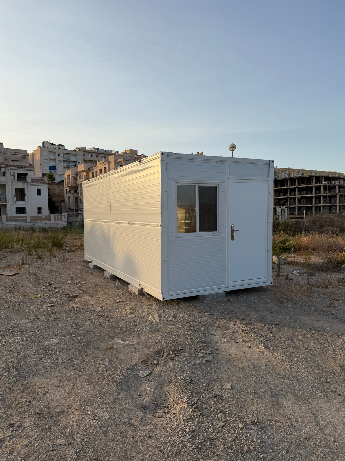 Caseta de Obra Plegable Modulo Prefabricado