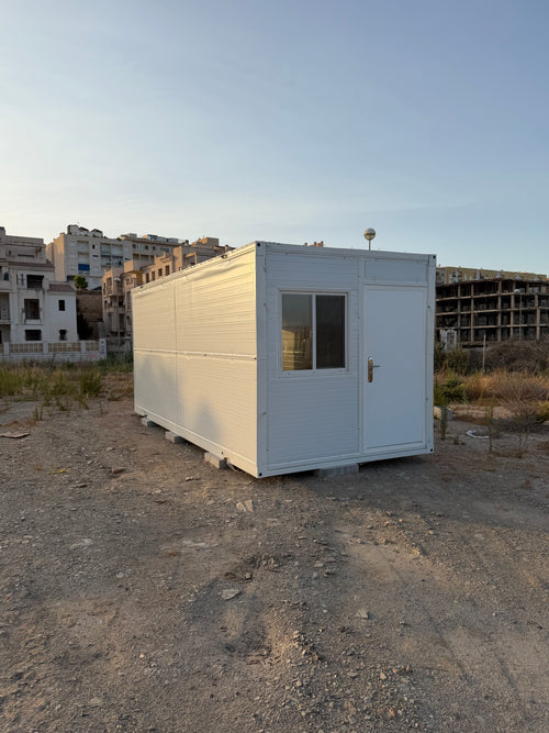 Caseta de Obra Plegable Modulo Prefabricado