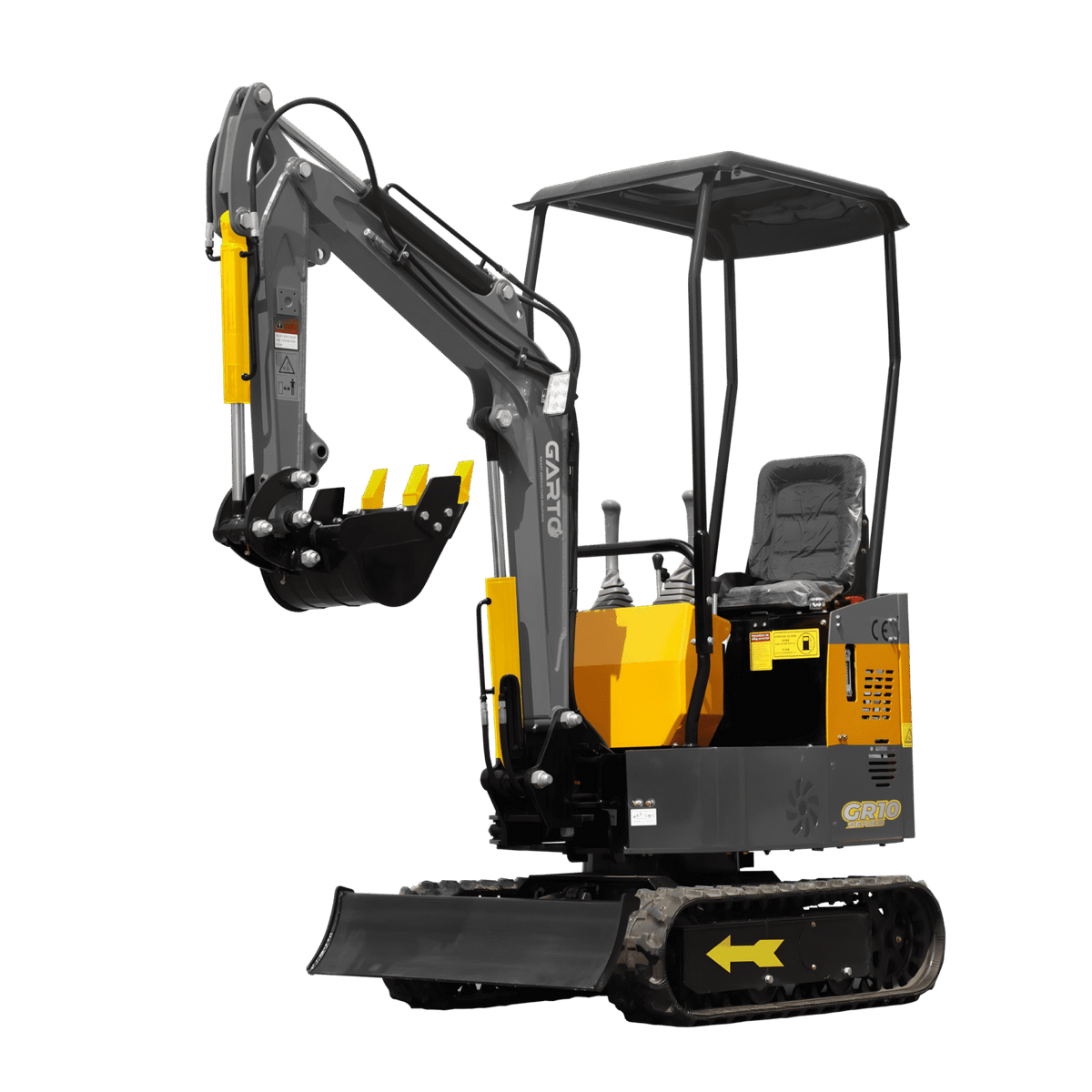 Excavadora 1 Tonelada Giratoria  Motor Koop de 1 Cilindro