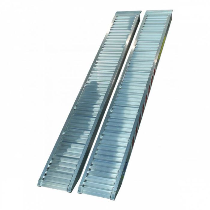 Rampas aluminio 2000 kg 3 metros para mini excavadora