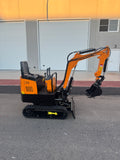 Mini Excavadora Nueva Giratoria 1000 Kg JPC Motor Koop de 1 Cilindro Con Enfriador de Aceite