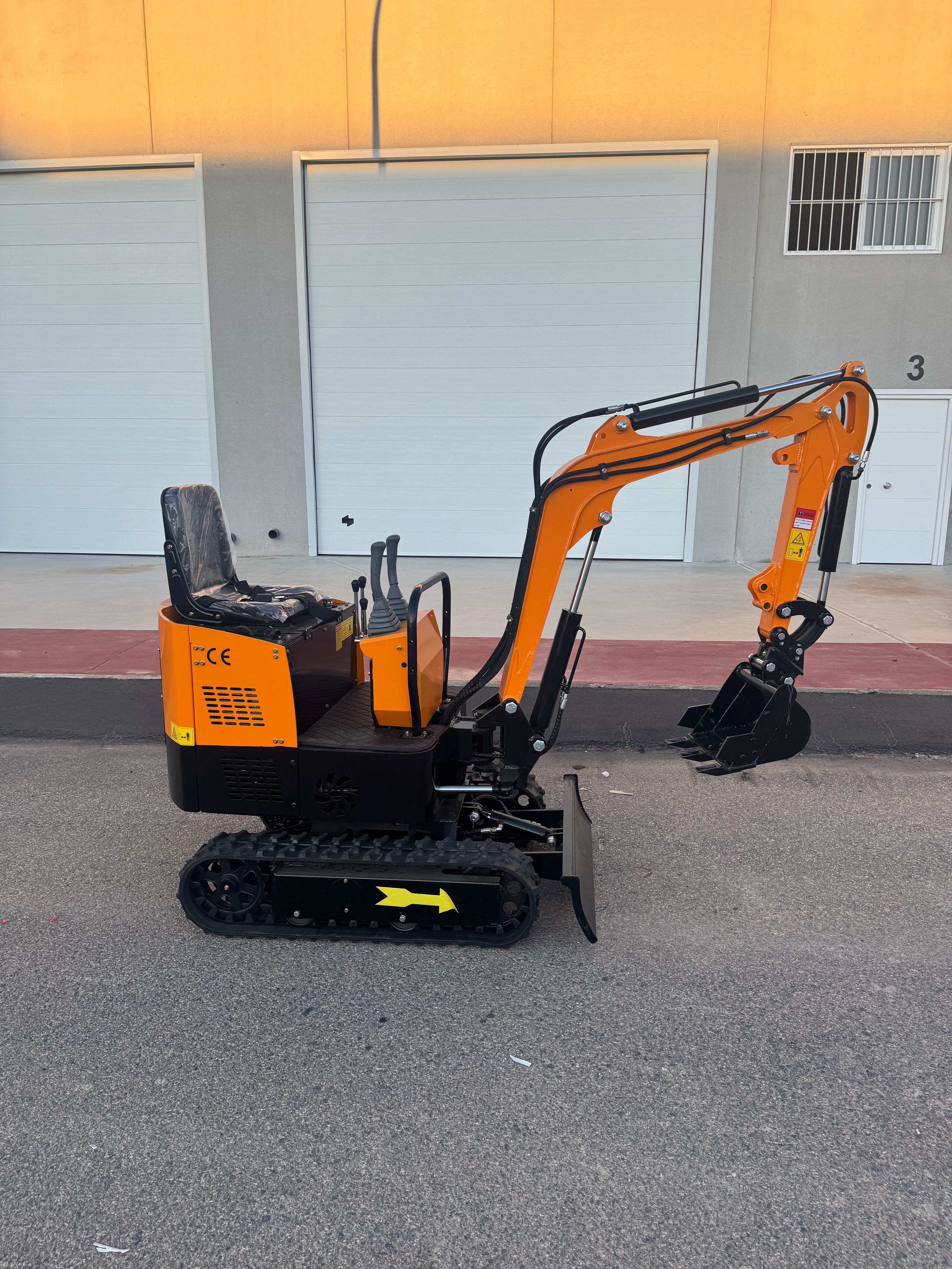 Mini Excavadora Nueva Giratoria 1000 Kg JPC Motor Koop de 1 Cilindro Con Enfriador de Aceite