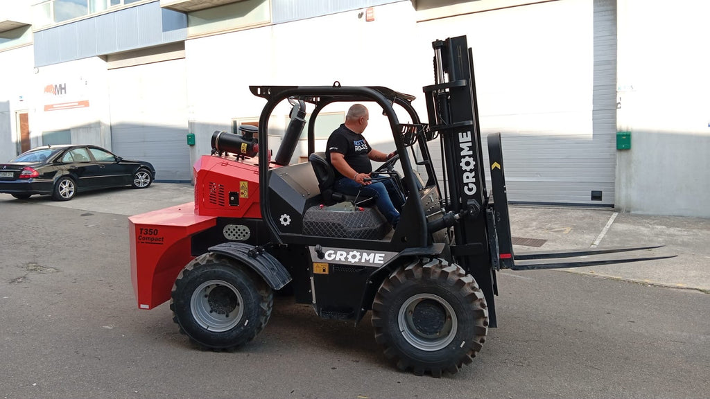 Torillo Carretilla elevadora 4X4 todoterreno 3500kg especial invernadero