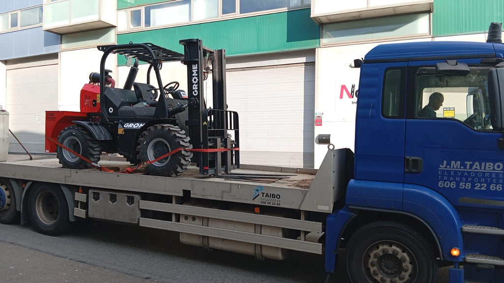 Torillo Carretilla elevadora 4X4 todoterreno 3500kg especial invernadero