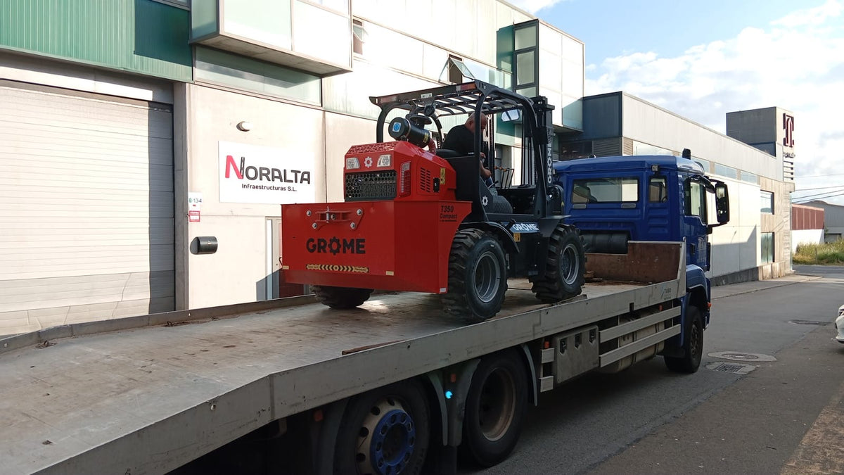 Torillo Carretilla elevadora 4X4 todoterreno 3500kg especial invernadero