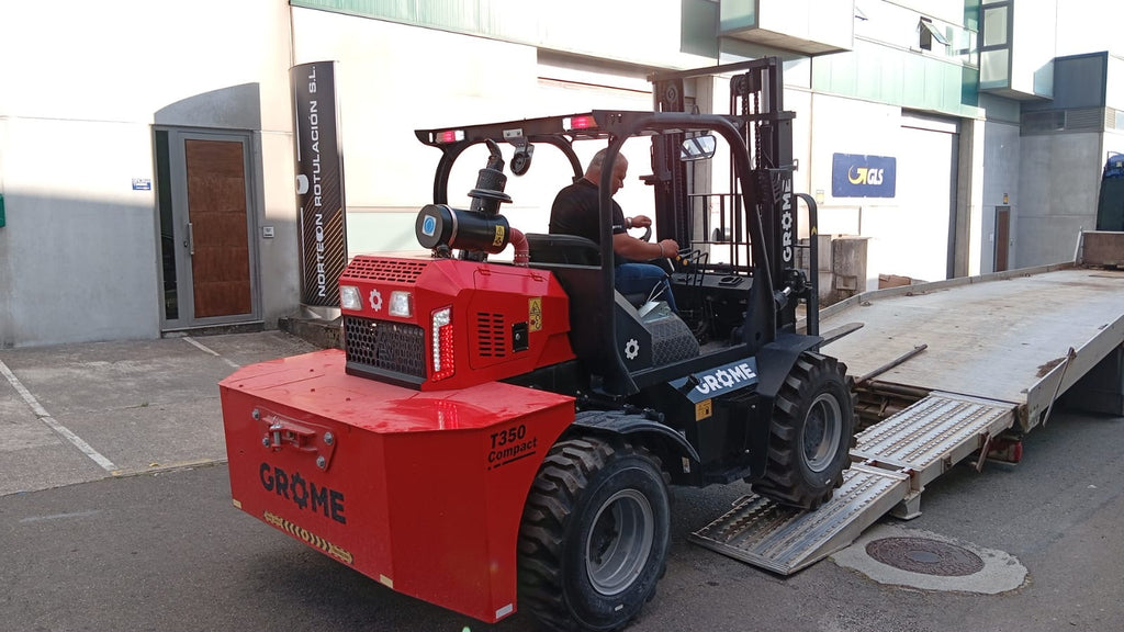 Torillo Carretilla elevadora 4X4 todoterreno 3500kg especial invernadero