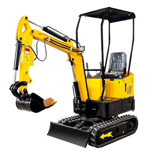 Mini Excavadoras España de 1 Tonelada  Giratoria  JPC Motor Koop de 1 Cilindro Con Enfriador de Aceite