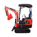 Mini Excavadora 1500 Kg motor de 3 Cilindros