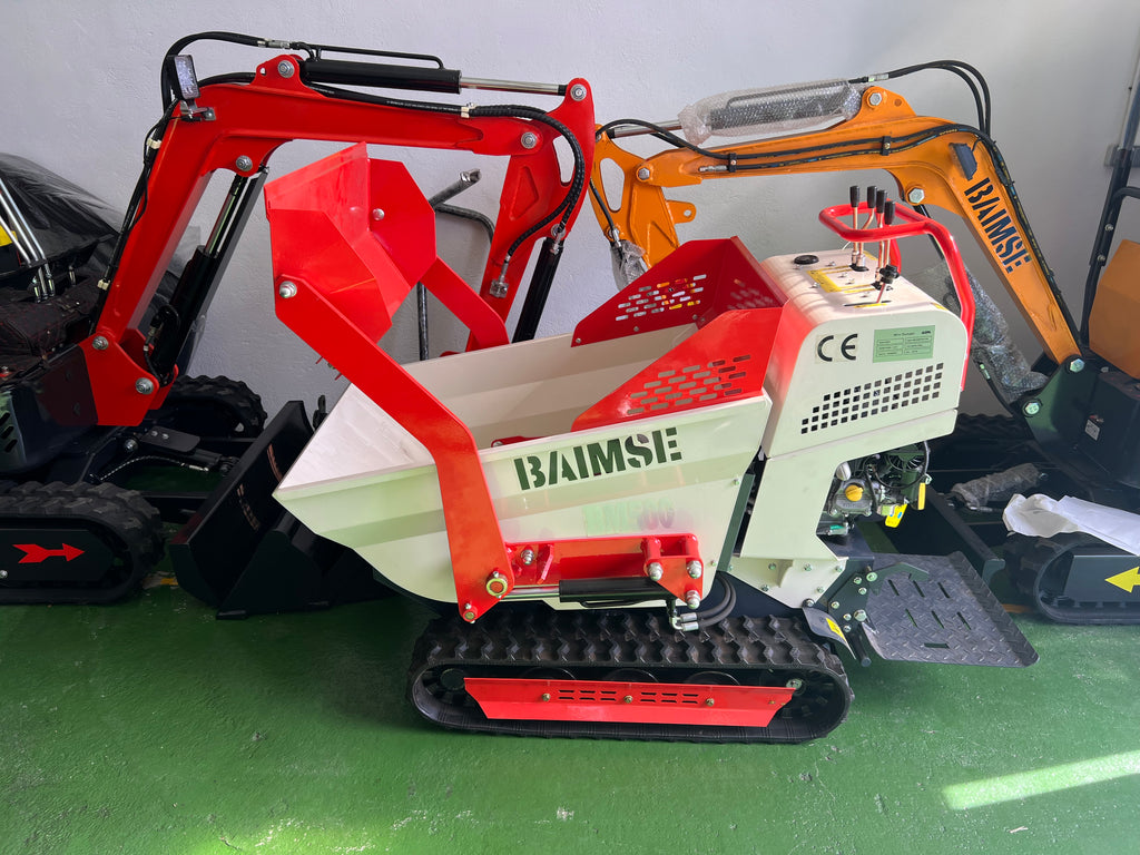 Mini Dumper 500Kg Autocargable de orugas