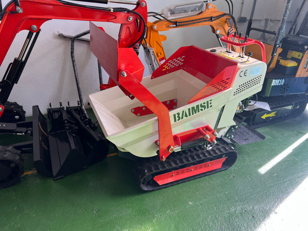 Mini Dumper 500Kg Autocargable de orugas