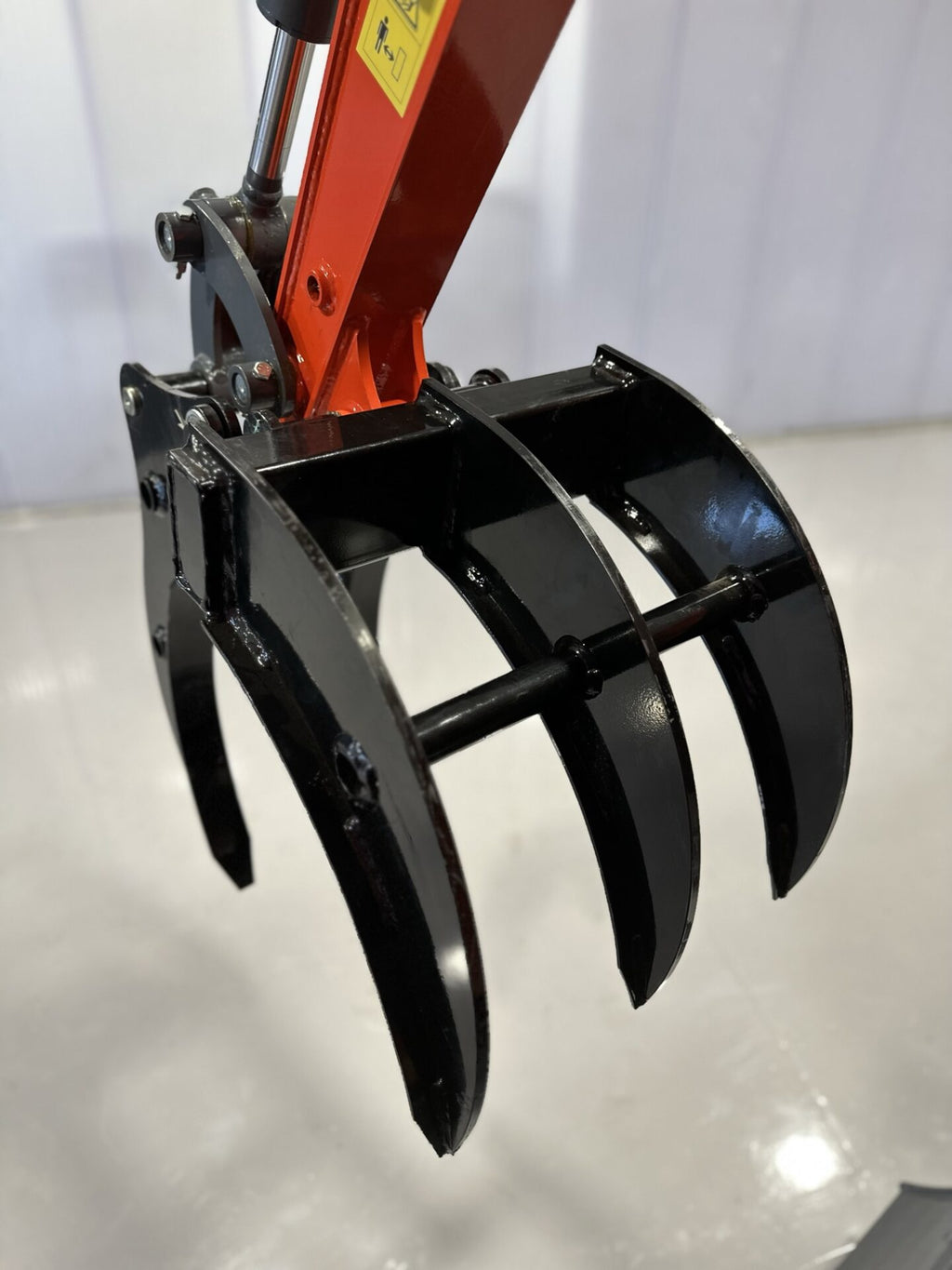 Pinza garra para Mini Excavadora