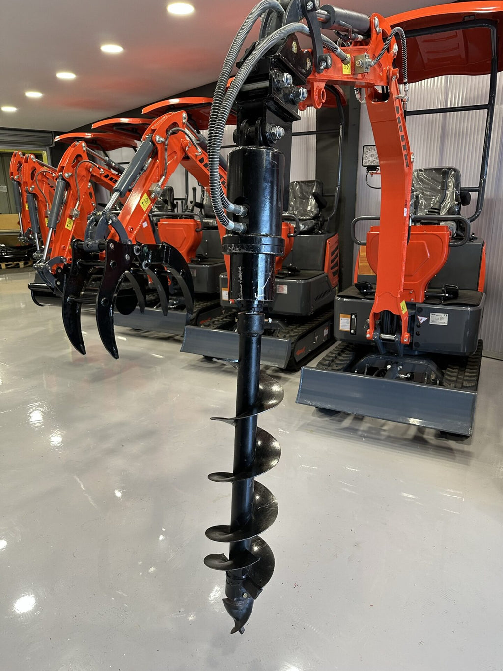 Ahoyador mini excavadora 200x60