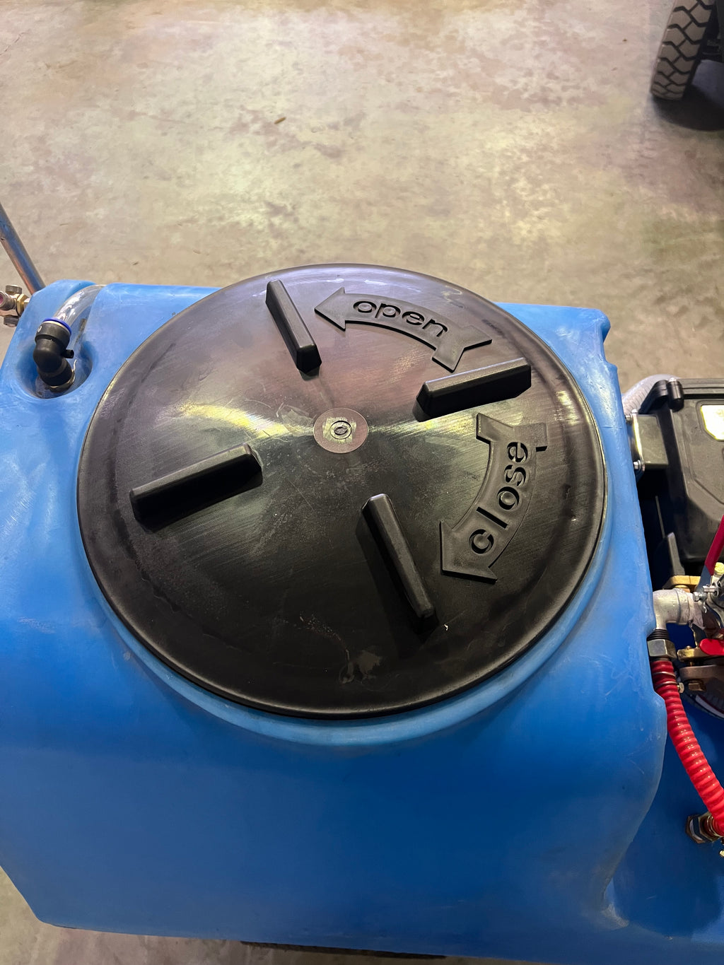 Fumigadora invernadero 300 Litros Motor HONDA