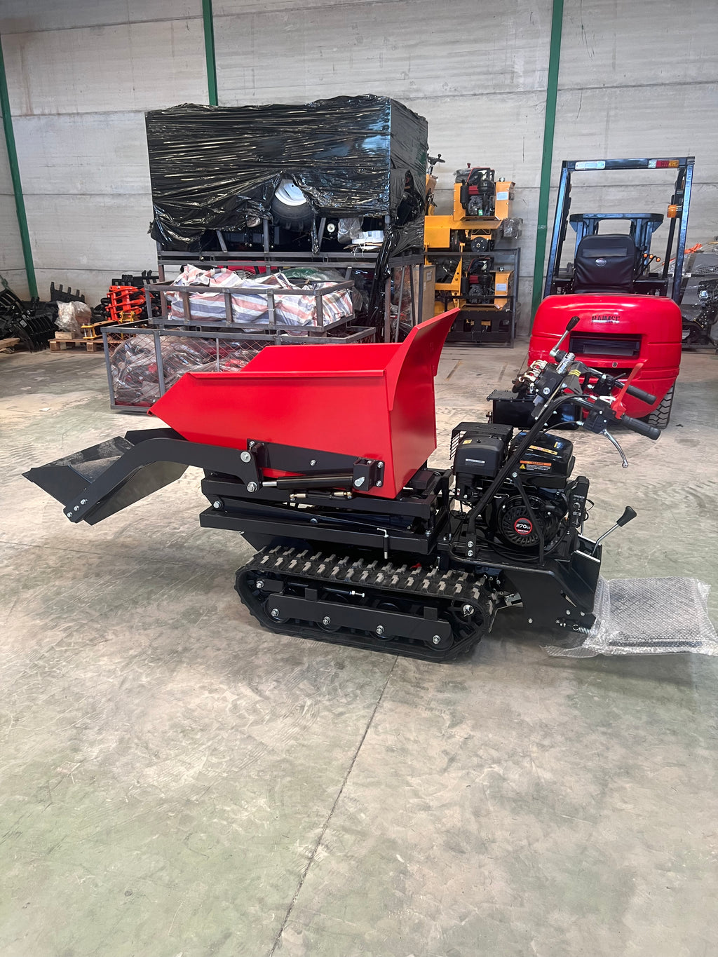 Dumper Autocargable Elevable 500Kg