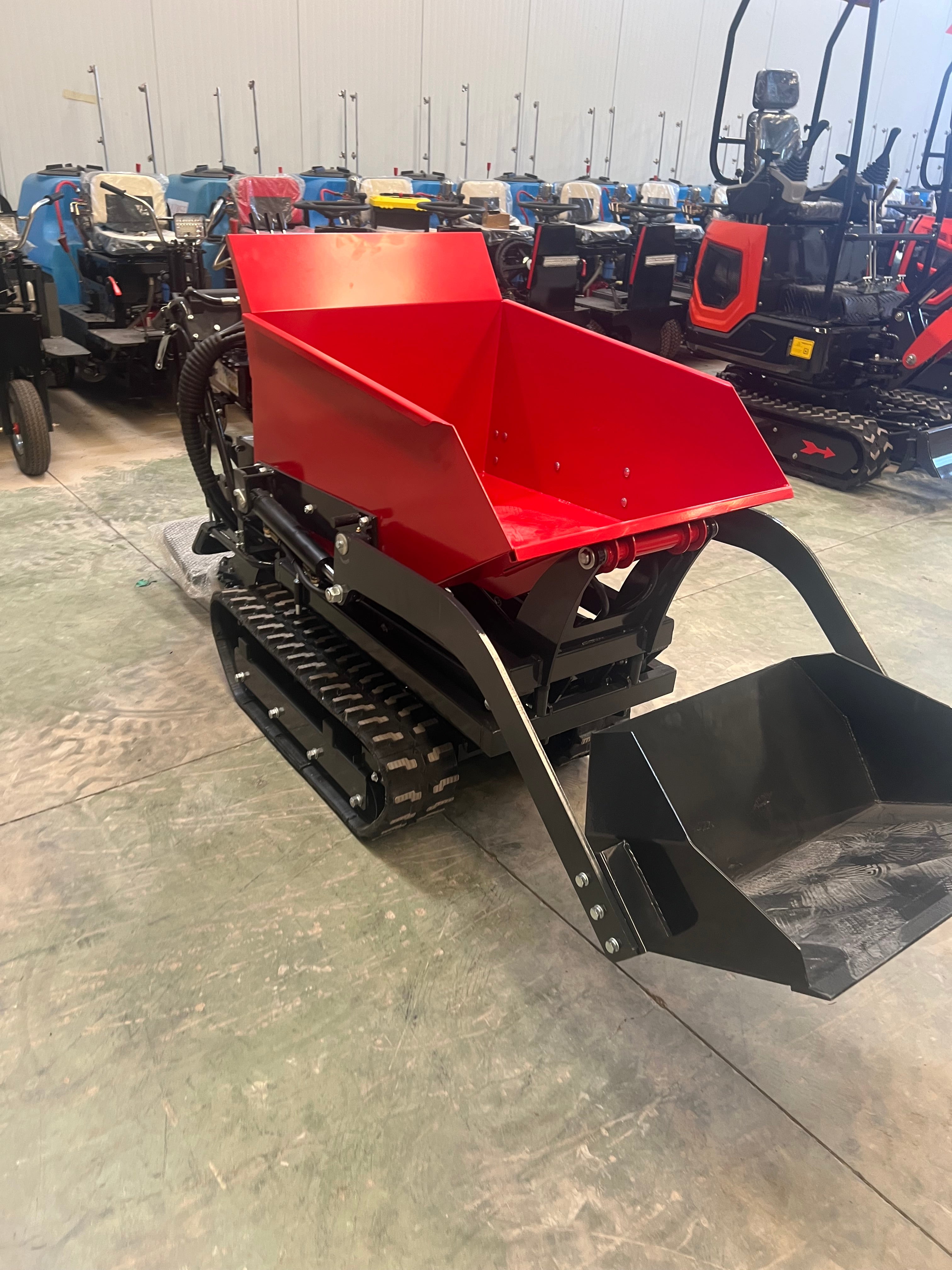 Dumper Autocargable Elevable 500Kg