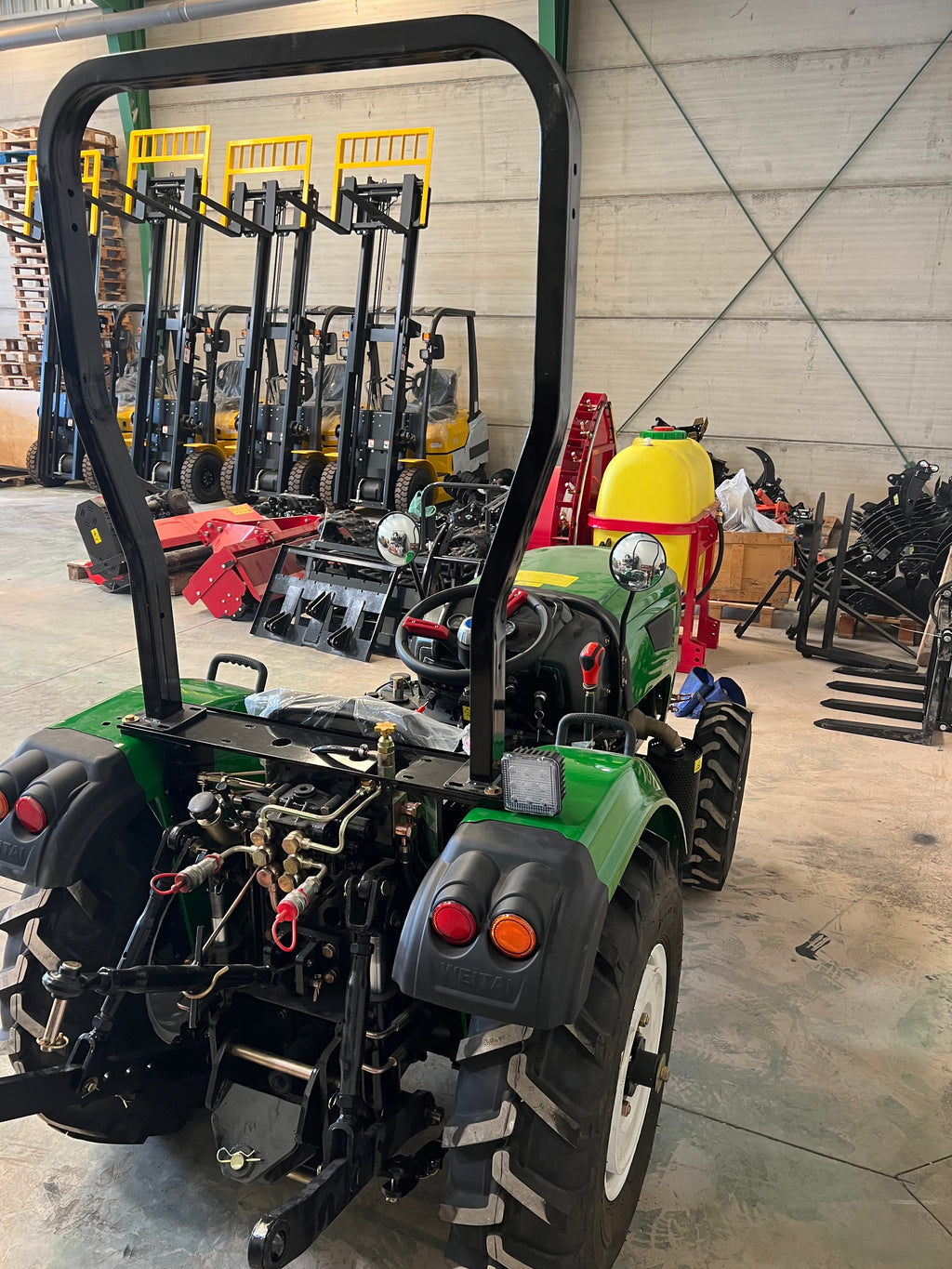 Mini Tractor Diesel 50CV 4 Cilindros Especial Invernadero