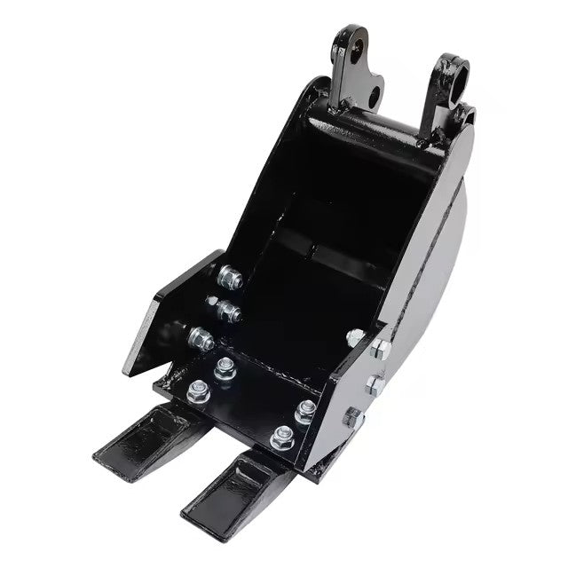 Cazo de 20 cm dentado mini excavadora